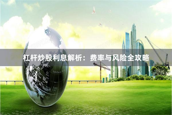 杠杆炒股利息解析：费率与风险全攻略